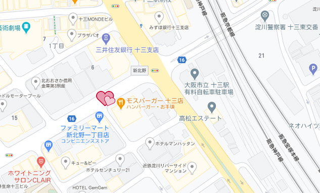 十三エリア