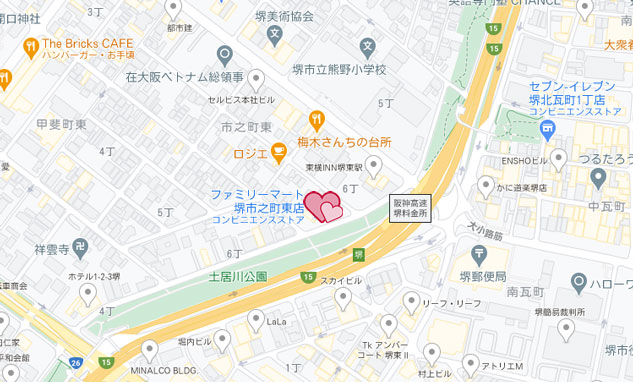 堺東エリア
